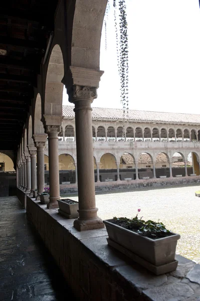 Binnenplaats In Cusco — Stockfoto