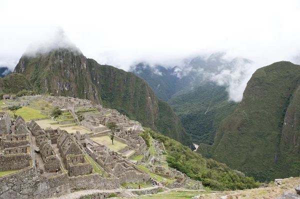 Widok z machu picchu — Zdjęcie stockowe