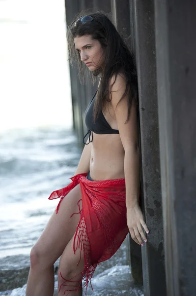 Young Brunette Girl — Stock Photo, Image