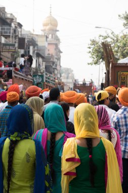 Sikh Ceremony in Delhi clipart