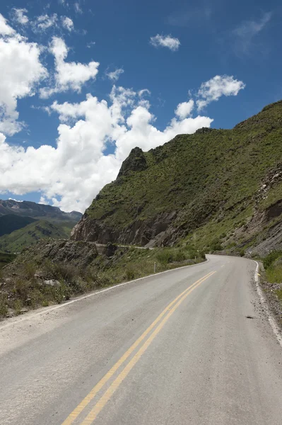 Estrada peruana — Fotografia de Stock