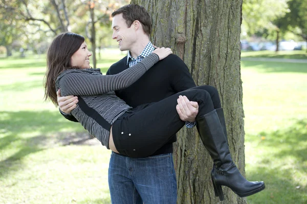 Happy Young Couple — Stock Photo, Image