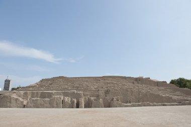 Pyramid of Huaca Pucllana clipart