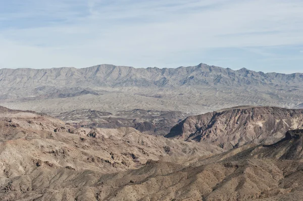 Blick auf trockene Wüste — Stockfoto