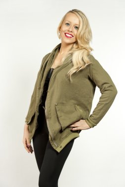 Kalça genç sarışın