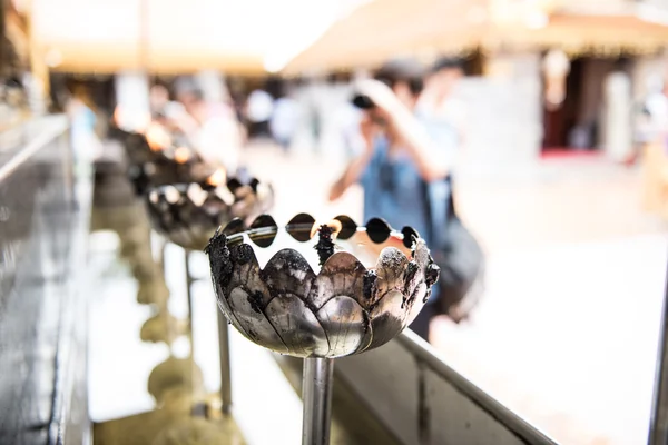 Bezoek aan Doi Suthep Tempel — Stockfoto