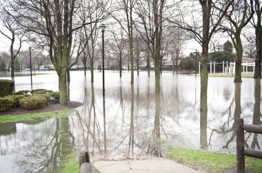 Açık havada su altında park
