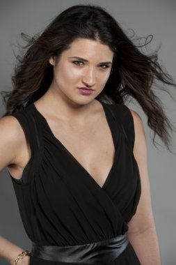 muhteşem genç esmer modeli