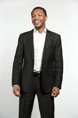 Resmi kıyafetleri siyah erkek erkek