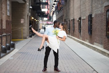 Ateşli Sevgililer açık havada