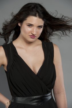 muhteşem genç esmer modeli