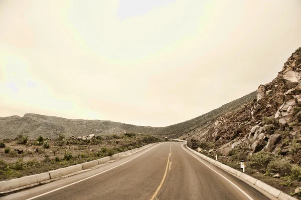 Strada peruviana all'aperto — Foto Stock