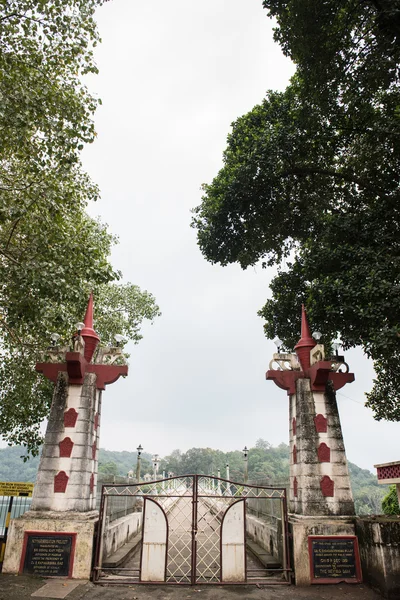 Entrada na Barragem de Neyyar — Fotografia de Stock