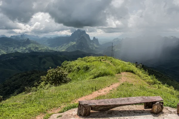 Mountains in Phoukhoun — Stock fotografie