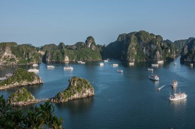 Ha Long Bay on a Bright Morning