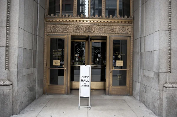Closed City Hall — Stock Photo, Image