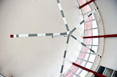 Helicopter Blade Indoors