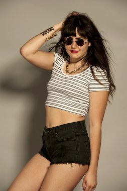 Muhteşem genç Retro esmer