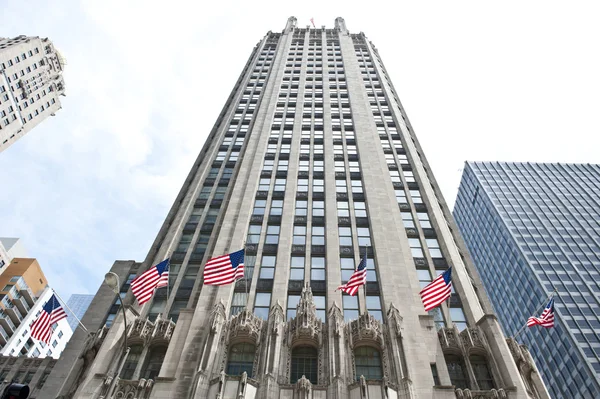 Chicago Tribune Tower Building — Stock fotografie