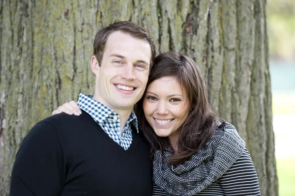 Happy Young Couple — Stock Photo, Image