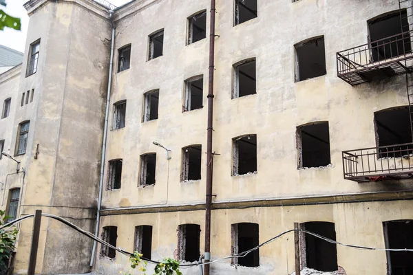 Reconstructing Old Building in Minsk — Stock Photo, Image