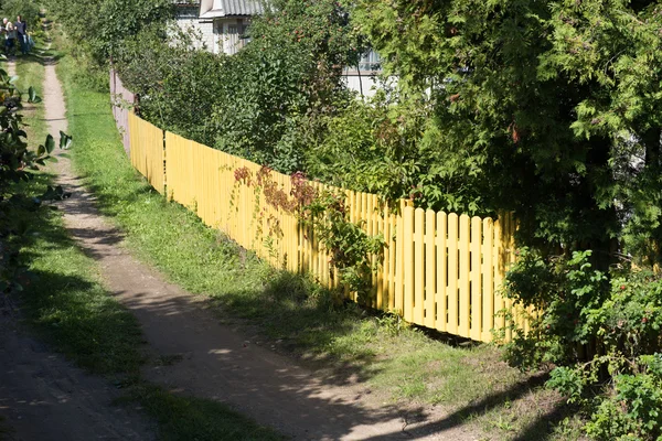 Uma Estrada Vila Estreita — Fotografia de Stock