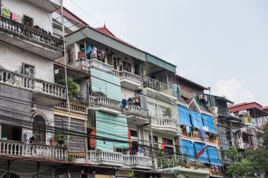 Hanoi şehrindeki konut Apart daireler