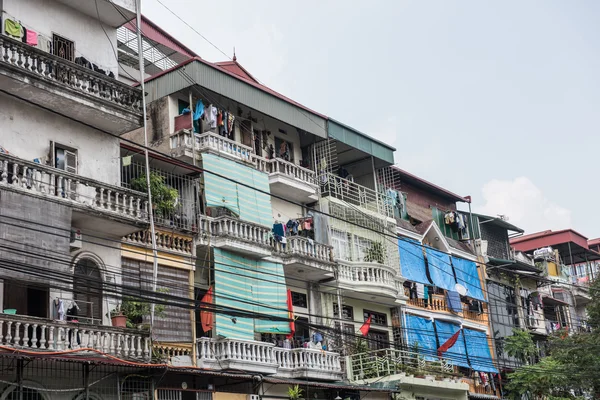 Hanoi şehrindeki konut Apart daireler — Stok fotoğraf