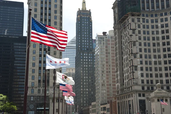 Felhőkarcoló Chicagóban Jogdíjmentes Stock Képek