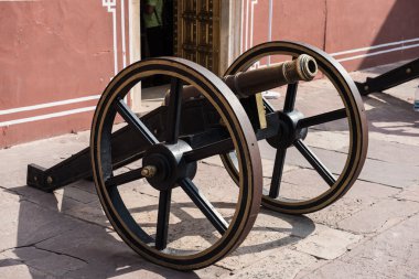 Cannon Artillery in Museum