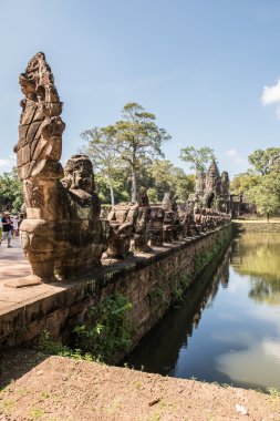 Architectures in Angkor Wat Vishnu Temple
