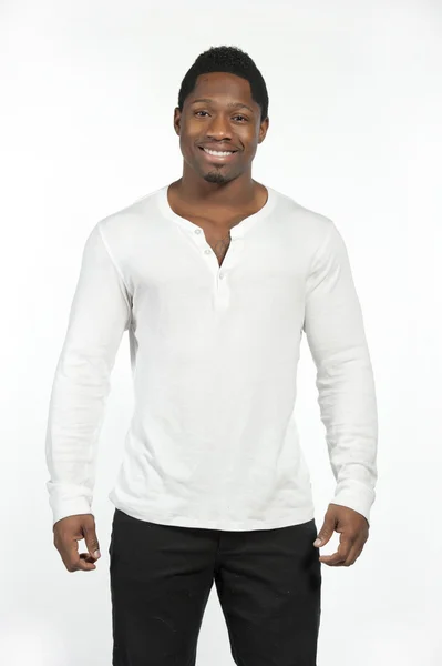 Africano americano masculino modelo — Fotografia de Stock