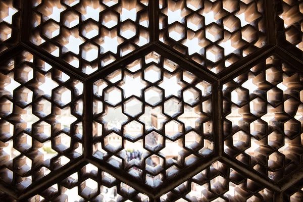 Amber Fort latticework — Stock Fotó