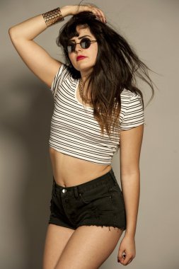 Muhteşem genç Retro esmer