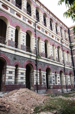 İngiliz kırmızı Fort barakalarda