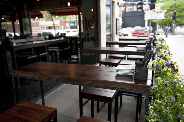 Roadside Restaurant in Chicago — Stockfoto