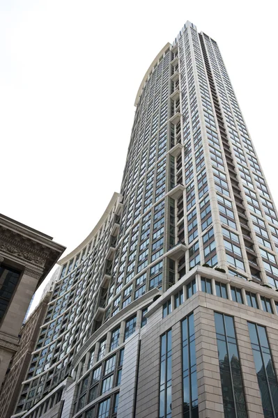 Modern felhőkarcoló Chicagóban Stock Kép