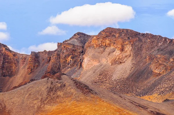 Sivatag homokja Teide vulkán, Tenerife, Spanyolország — Stock Fotó