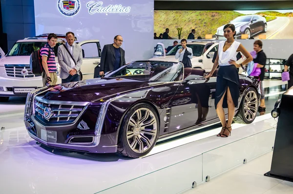 MOSCOW, RUSSIA - AUG 2012: CADILLAC CIEL CONCEPT presented as world premiere at the 16th MIAS Moscow International Automobile Salon on August 30, 2012 in Moscow, Russia — Stock Photo, Image