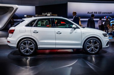 MOSCOW, RUSSIA - AUG 2012: AUDI Q3 2.0 T QUATTRO presented as wo