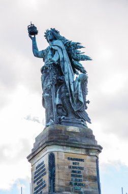 Niederwald monument, Ruedesheim, Rheinland-Pfalz, Germany clipart
