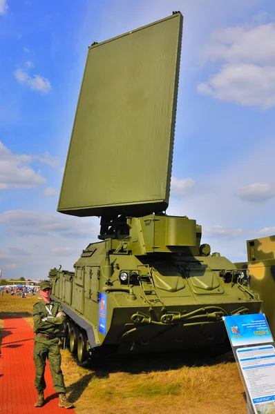 MOSCOW, RUSSIA - AUG 2015: Station target detection anti-aircraf — Stockfoto