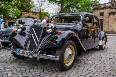 FULDA, GERMANY - MAI 2013: Citroen Traction Avant luxury retro c