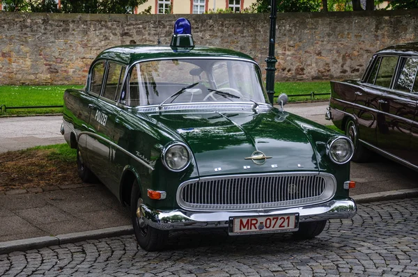 FULDA, GERMANY - MAI 2013: Opel Kapitan police luxury retro car — Φωτογραφία Αρχείου