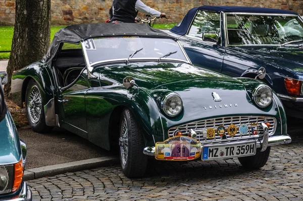 FULDA, GERMANY - MAI 2013: Triumph TR3 sports cabrio roadster re — ストック写真