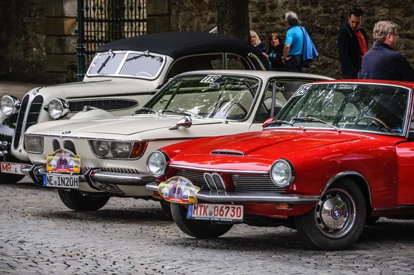 FULDA, GERMANY - MAI 2013: BMW luxury retro cars on Mai 9, 2013 — Stockfoto