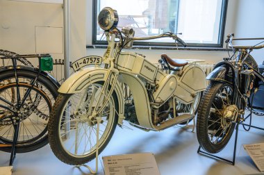 DRESDEN, GERMANY - MAI 2015: Motorbike Mars A 20 1922 in Dresden