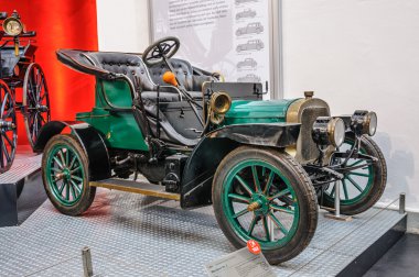 DRESDEN, GERMANY - MAI 2015: Wanderer No. 2 1904 Chemnitz in Dre