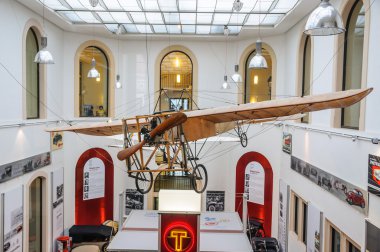 DRESDEN, GERMANY - MAI 2015: Early Airplane Bleriot XI 1909 in D