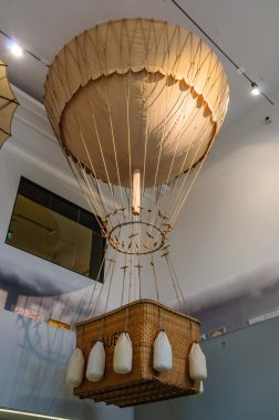 DRESDEN, GERMANY - MAI 2015: ancient balloon in Dresden Transpor